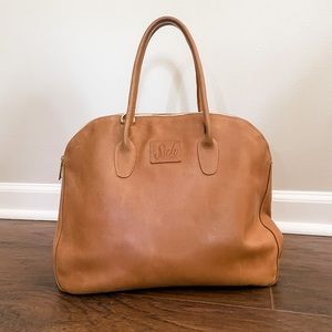 Sseko Sheba Leather Crossbody Tote Handbag